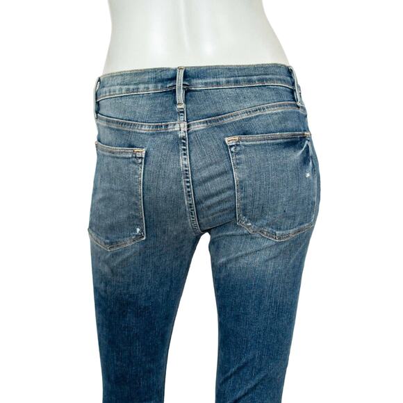 FRAME Denim Size 26 Le High Skinny Jeans Stanmore Blue - Picture 9 of 9